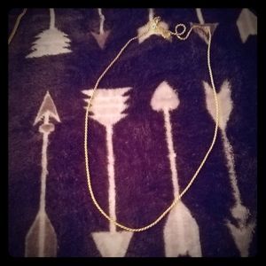 24 inch  Gold Necklace.